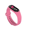 M4 smart Heart rate band Color screen blood pressure passometer message/call reminder fashion Sports smart bracelet IP67