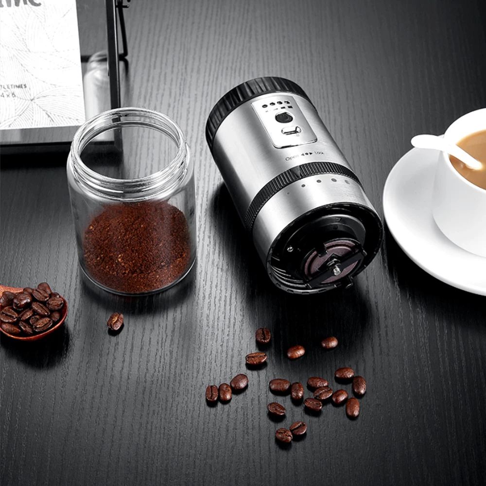 Coffee Bean Grinder Machine Electric Usb Rechargeable Coffee Grinders