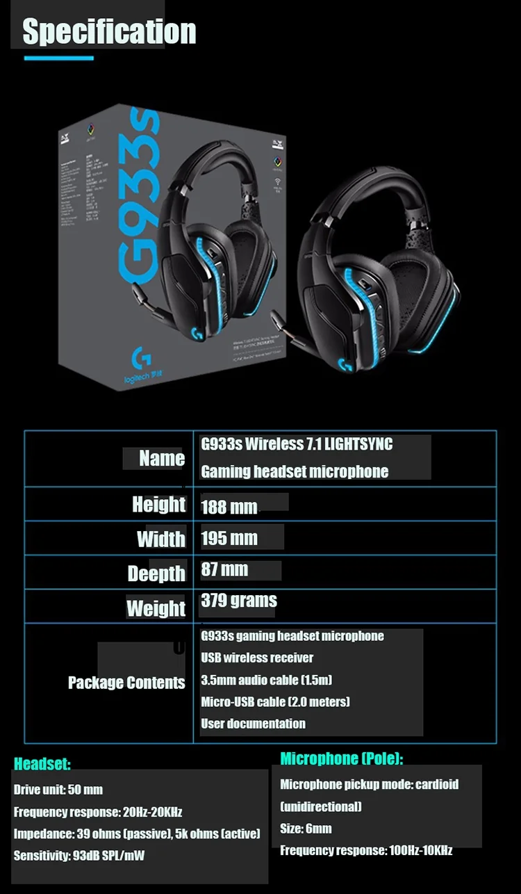 logitech g9333