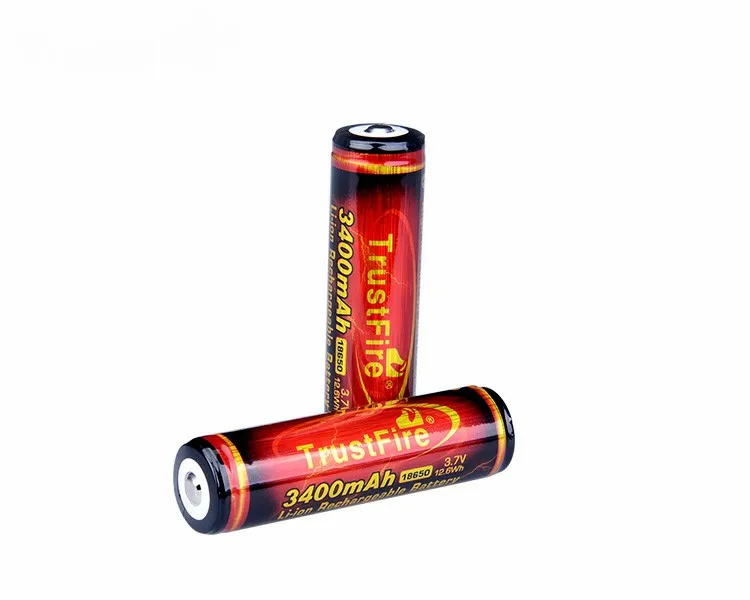 3400ma rechargeable power bank flashlight EVOLight LED with Built-In | Style: Black/Huntergrn and is compatible with an 18650 battery 3400mAh 18650 Li-ion Rechargeable Batteries