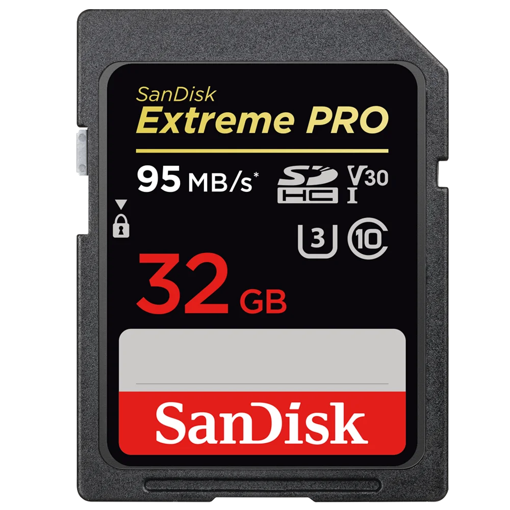 高速闪迪 extreme pro sd 卡 64gb 128gb 256gb 存储卡 32gb class10