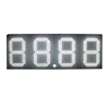 outdoor Waterproof 4 digit 7 segment LED White Display Board