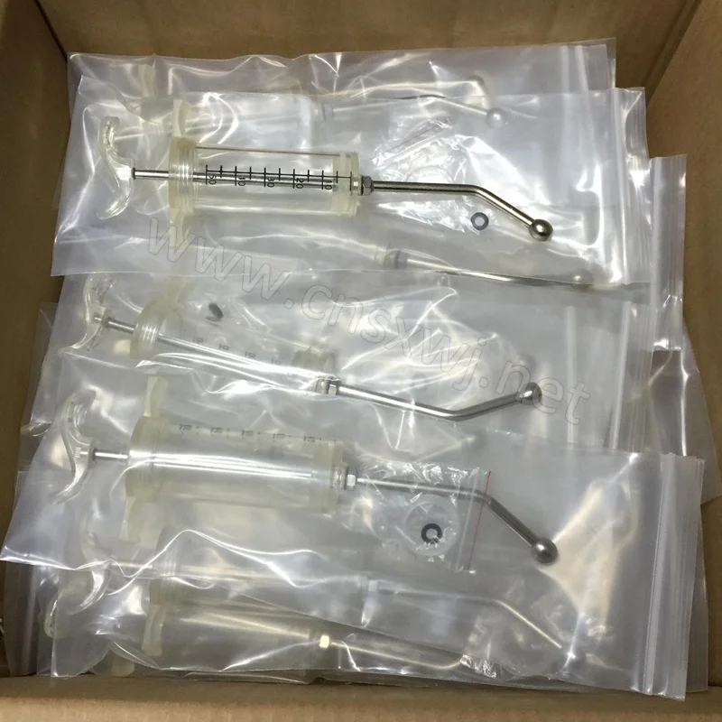 Wj2101 Tpx Veterinary Plastic Steel Oral Syringe Gun,Animal Food