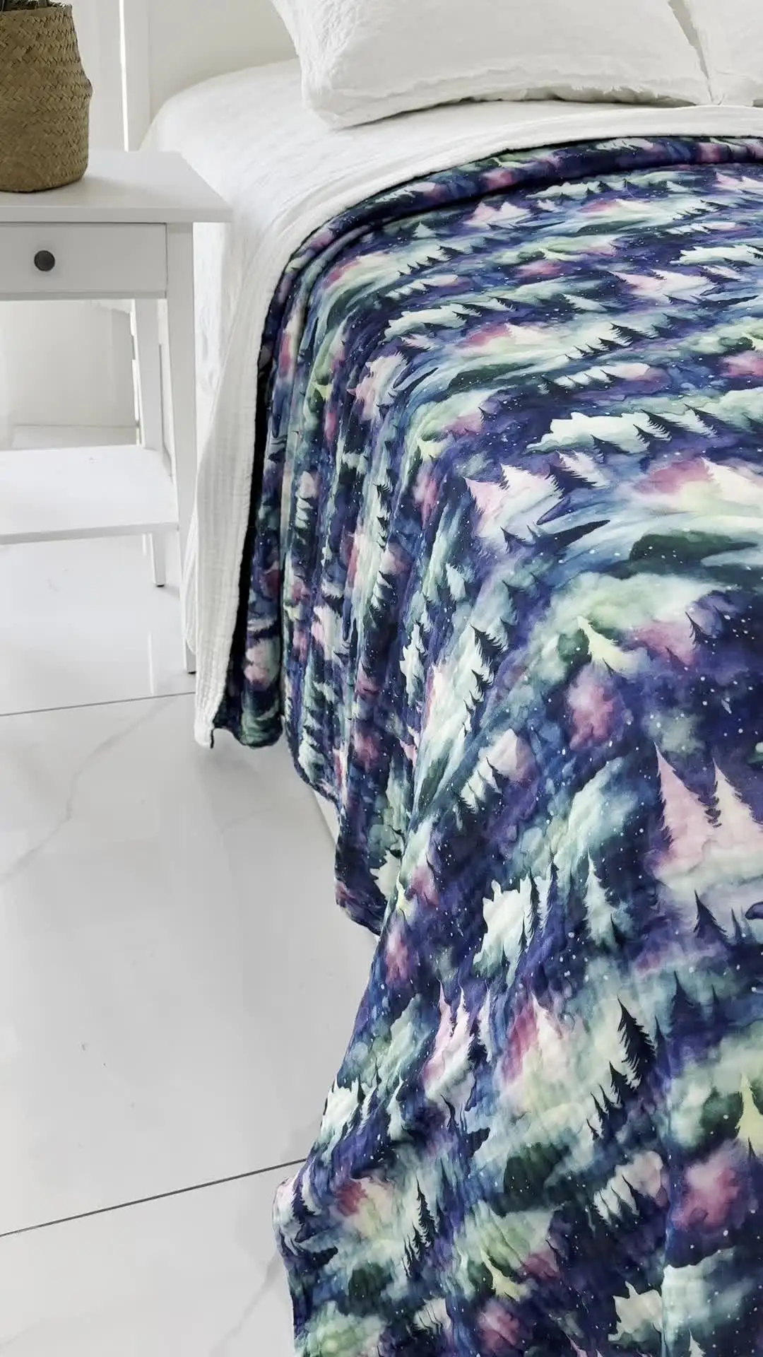 Muslin Blanket 100% Cotton Throw Summer Blanket Large for Bed