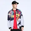 Factory direct price new fashion sports and leisure 3d digital print jacket men