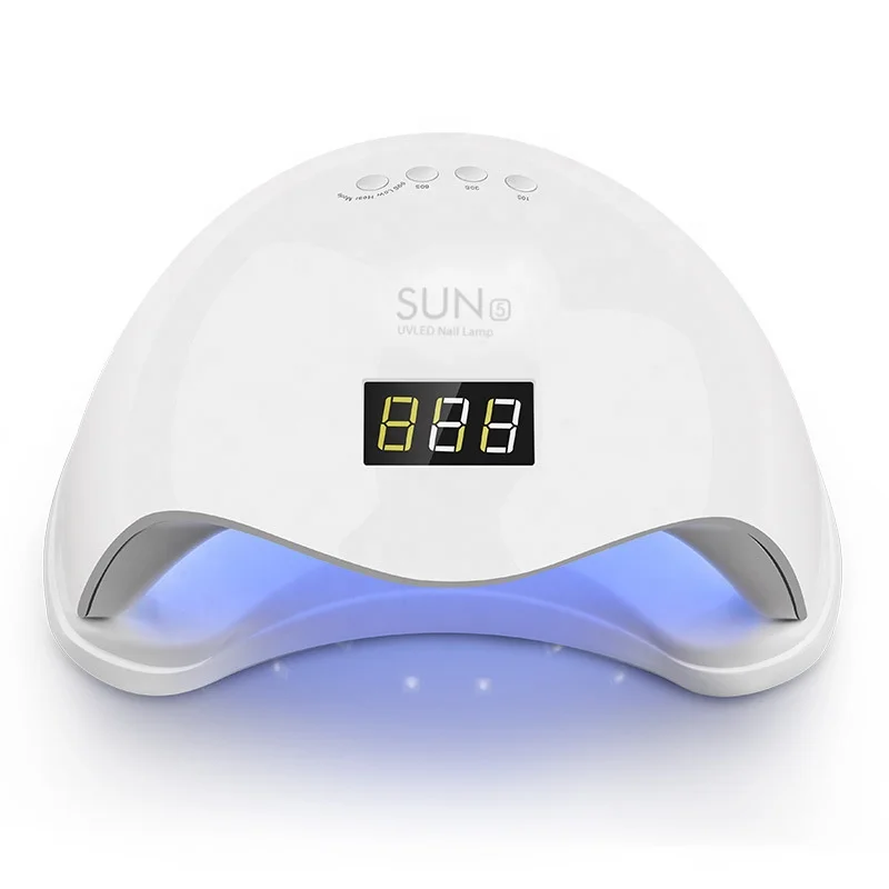 2020 Best Selling 48W LED New style Sun 5 UV Nail Lamp Gel Powerful Nail Dryer Fast Curing Sun5 UV Gel Nail Lamp