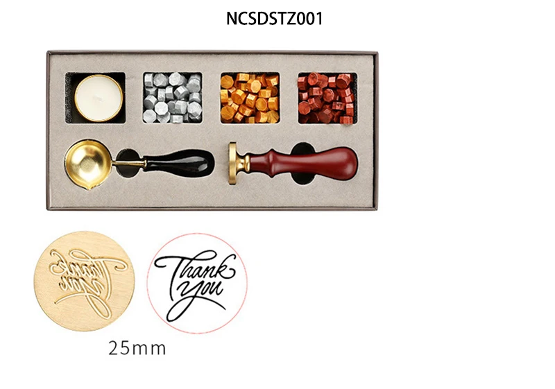 Wholesale Wax Seal Stamp set lacquer sealing set lacquer wax particles set lacquer seal can be customized
