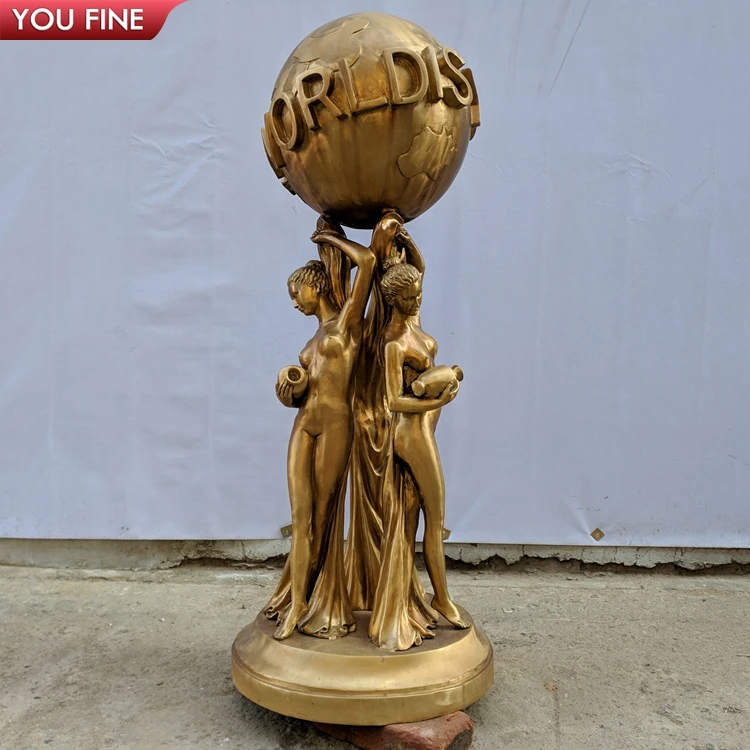 Full Size Bronze The World Is Yours Statue For Sale Buy The World Is