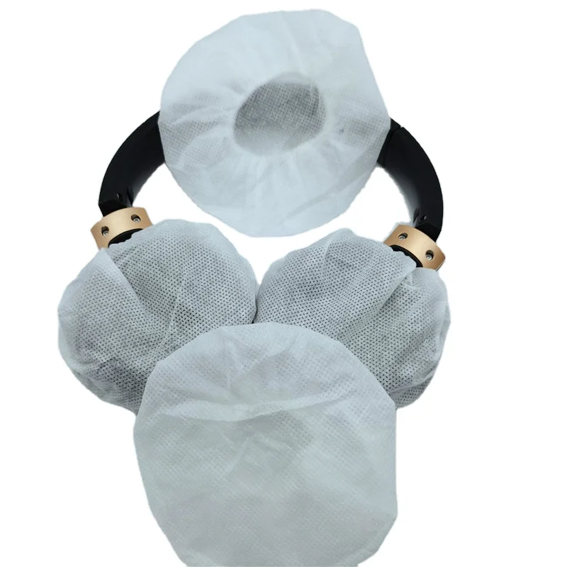 Airlines Non Woven Disposable Headset Sheath Cover Earpad Cover factory