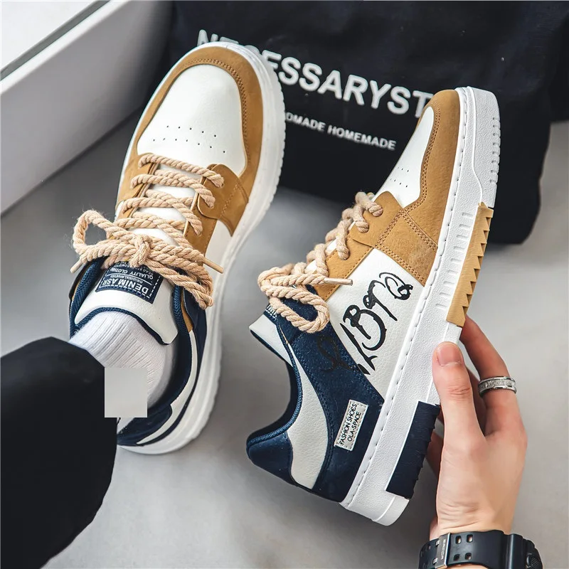 Suede classic daily walking casual outdoor shoes for men