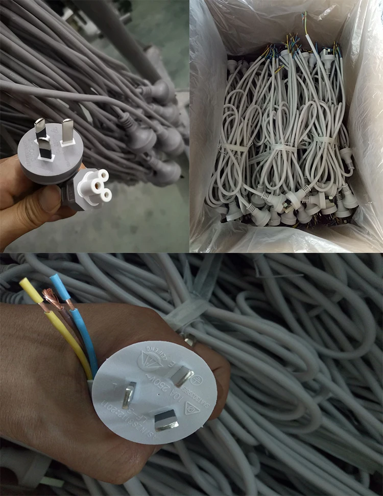 Australian Saa 3 Pin Plug To Iec C13 Connector Power Cord For Electric