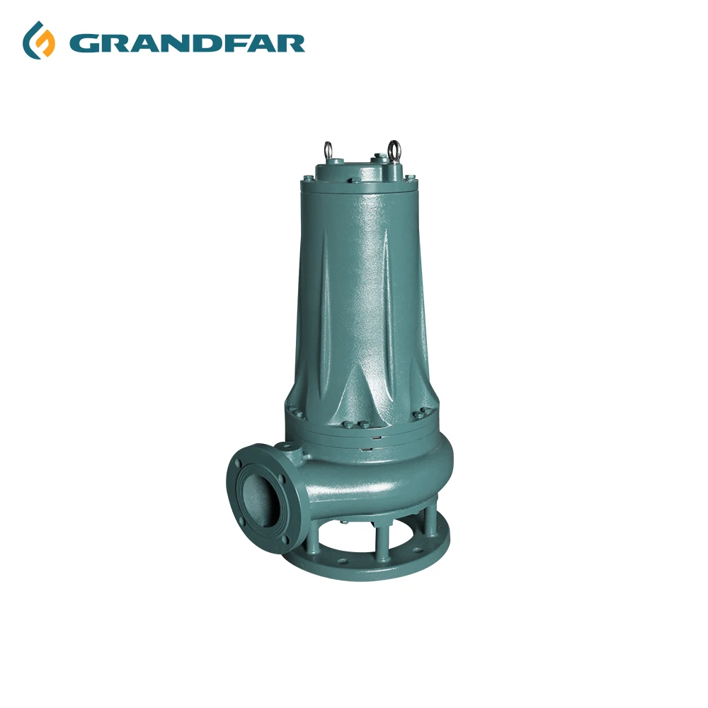 product grandfar 380v 20hp 15kw 18m professional high flow drity water industrial sewage submersible pump sewage pump-1
