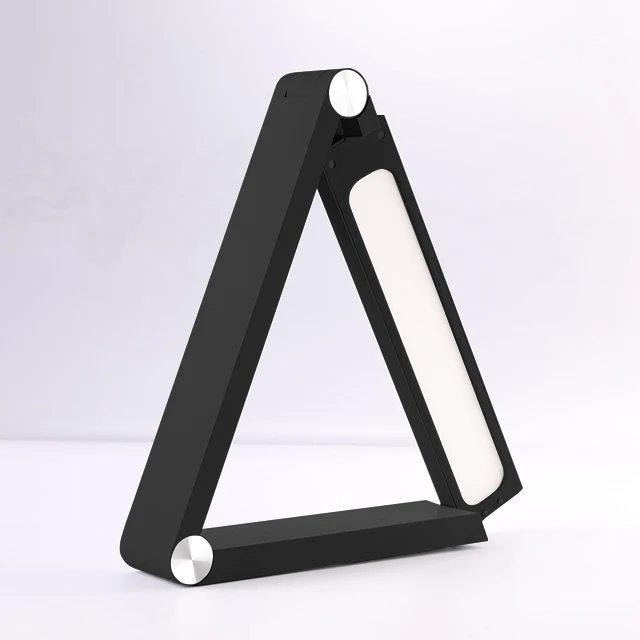 MESUN Triangle Design Dimmable LED Wireless Charging Desk Lamp