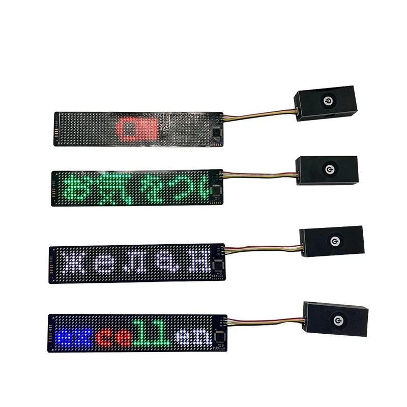 Programmable Flashing Mini LED Sign - Single Color Strips
