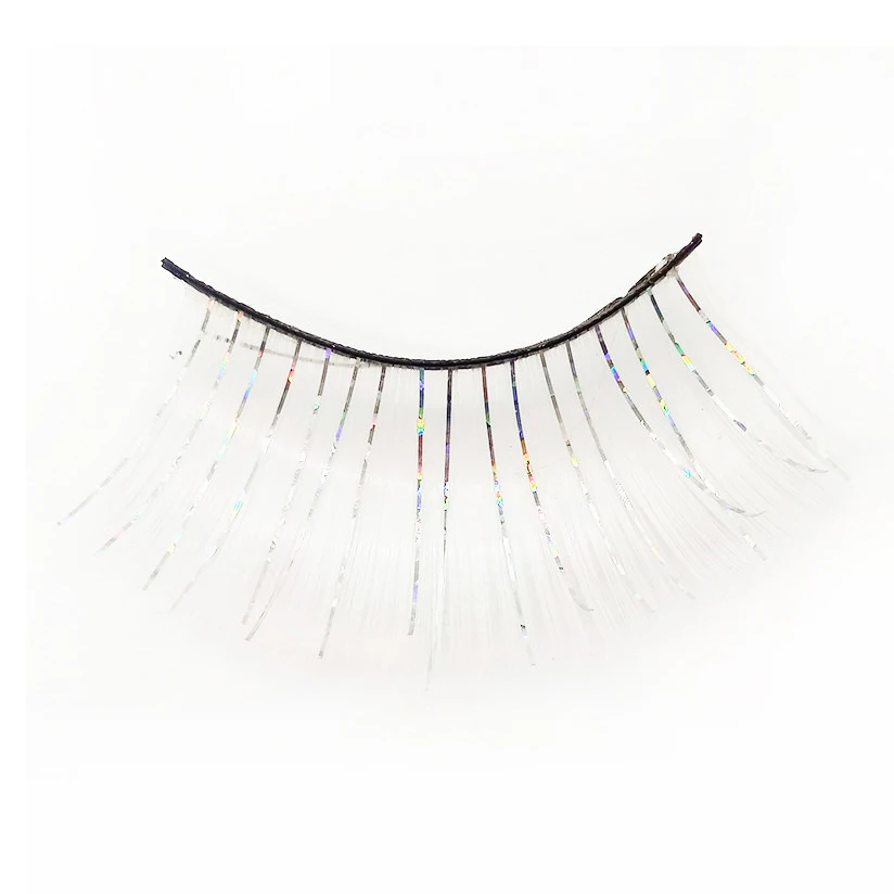 High Quality exaggerated stage dedicated carnival colored false eyelashes Halloween eyelashes