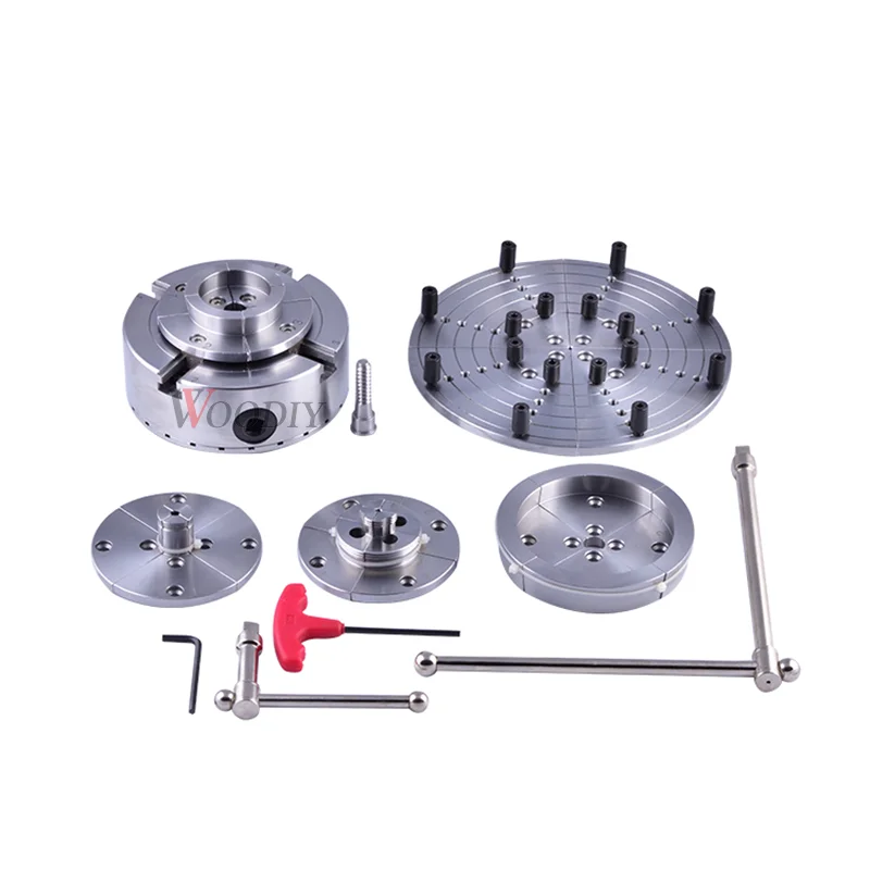 Woodiy 4 Jaw Wood Turning Working Lathe Chuck 5.5" Mini Lathe Chuck