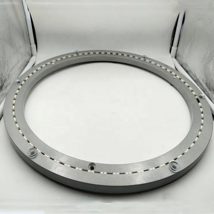 Quiet Aluminum table top Lazy susan bearing noiseless 8", 12", 16", 17", 20", 24", 31", 39"