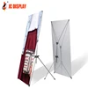 Windproof outdoor display X-stand banner for event promotion