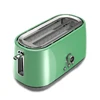 New products top rated Led lights stainless steel pop up burger buns electric long slot toaster price