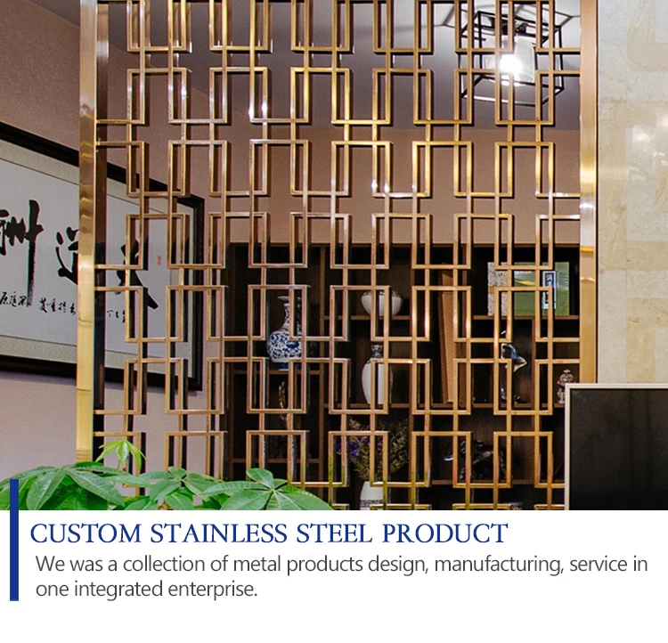 room screen divider singapore malaysia 304 Stainless steel framed room divider panel laser cut metal screen partition
