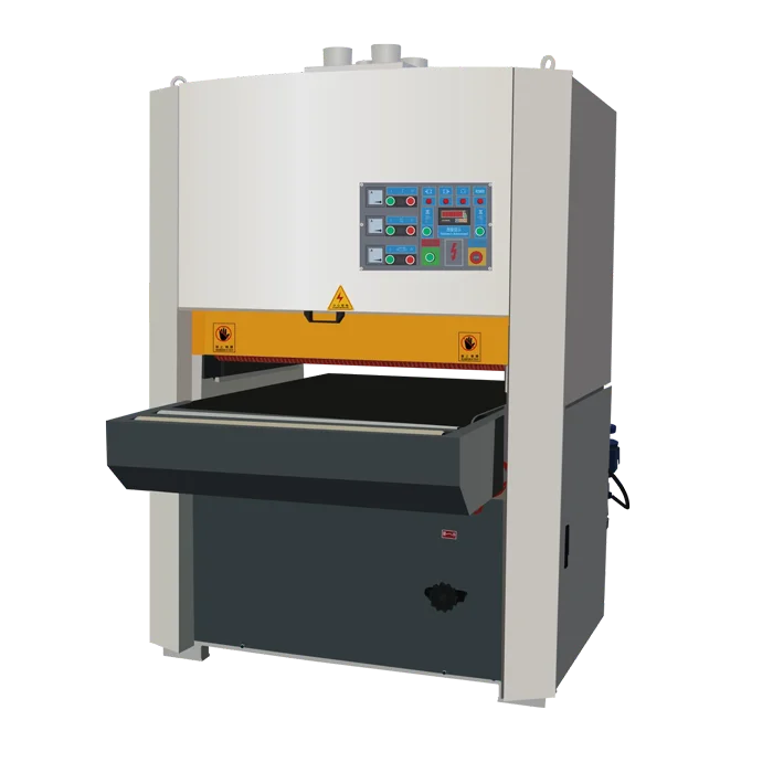 Automatic Wood Wire Brush Sanding Machine Drum Sander Wood Belt Sanding