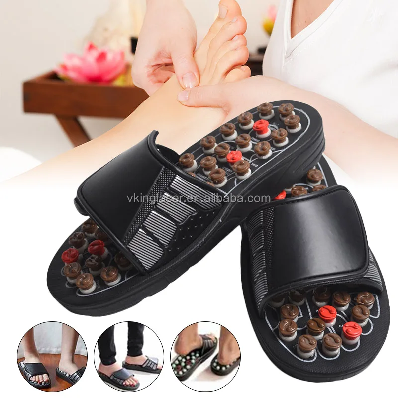Foot Massage Slippers Acupuncture Therapy Massager Shoes For Foot