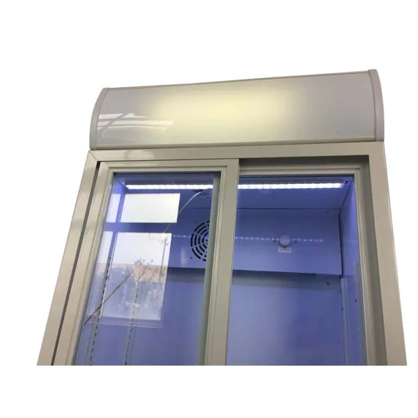 Meisda 105l Wholesale Soft Drink Sliding Double Glass Door Beer Fridge