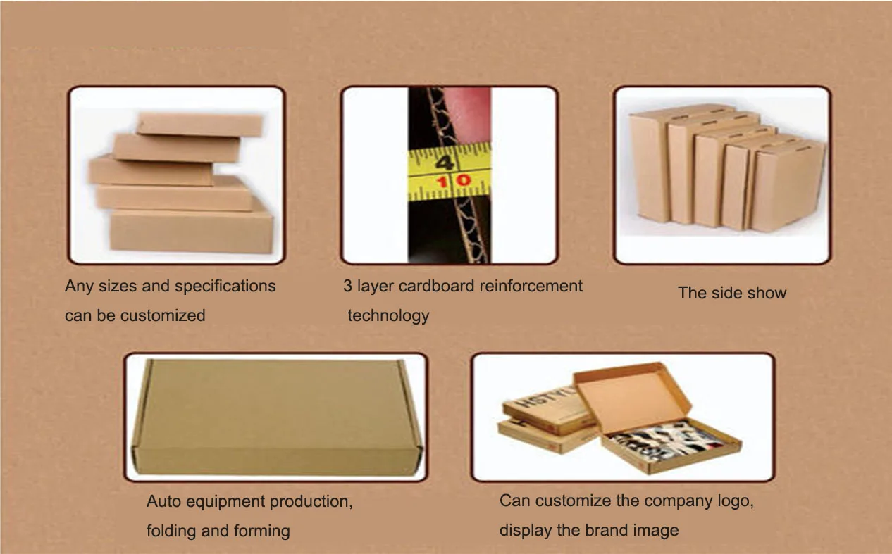 Wholesale Standard Size 3 Ply 5 Ply Corrugated Cardboard Carton Packing ...