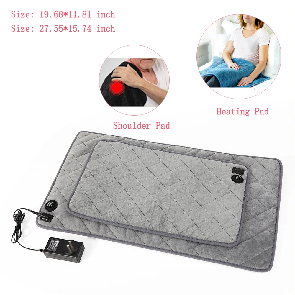 Electric Heated Thermal Far Infrared Neck Back Shoulder Pain Relief