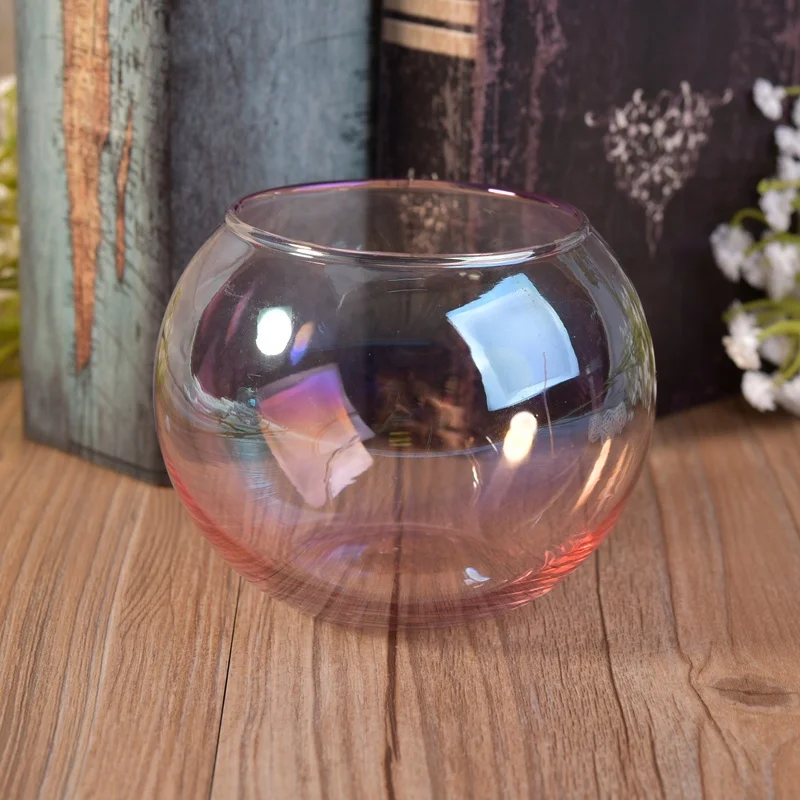 Transparent Glass Candle containers votive candle Holder home Decor wholesales
