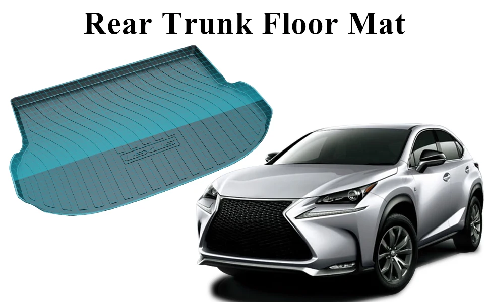 Vehicle Rear Cargo Liner Trunk Tray Floor Mat For Lexus Nx200 / Nx300