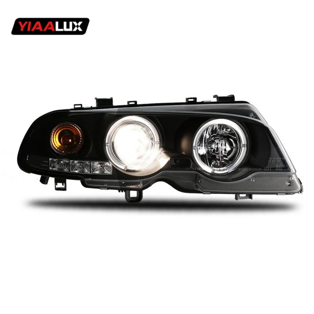 product car head lamp modified led headlights led daytime running lights head light for bmw 3 series e46 two door 1998 2001-15