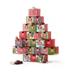 Christmas Gift Custom Paper Packaging Cube Box Advent Calendar