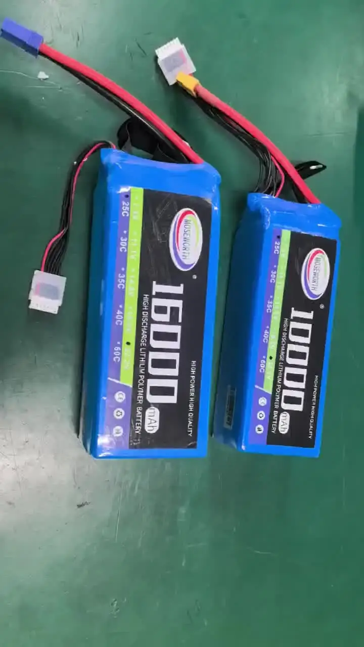 Wholesale Price 22.2V 6S 10000mah RC Lipo Battery for Drones