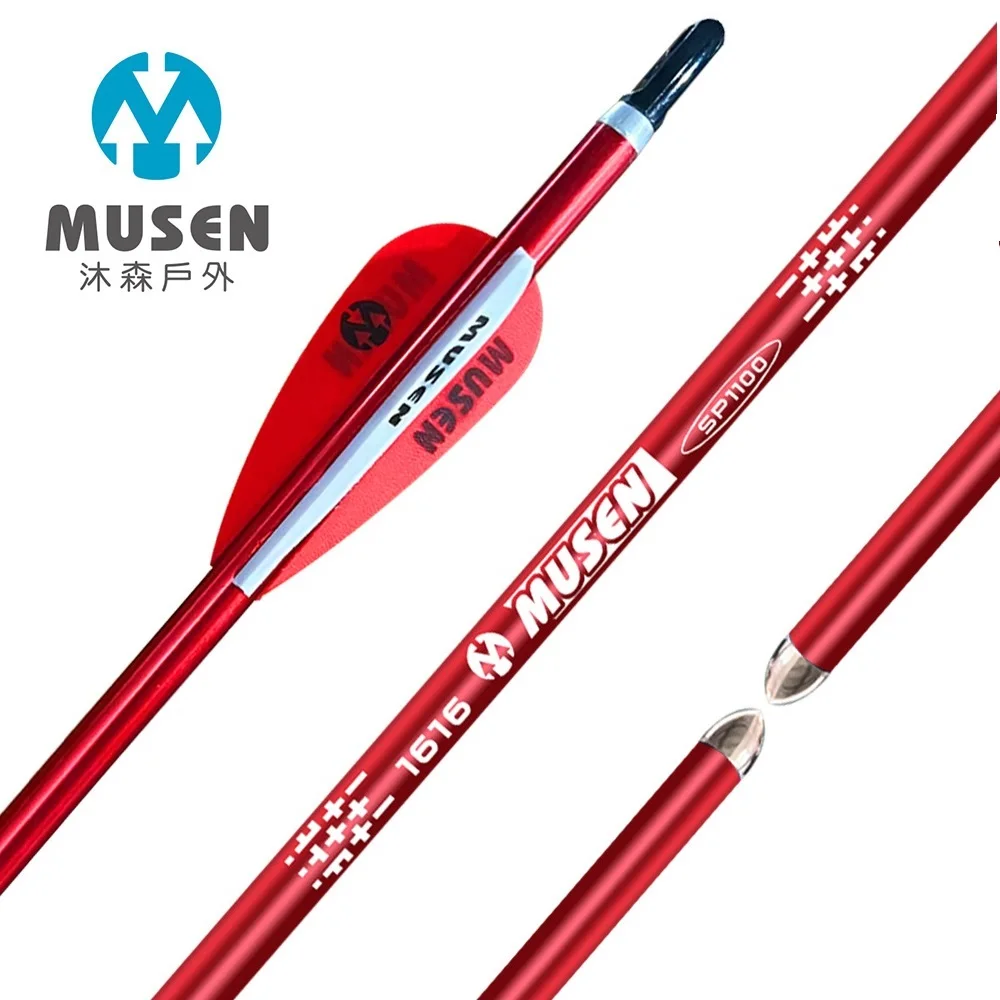 1616 Aircraft 7075 Aluminum Alloy Arrows for Youth Archery, 29