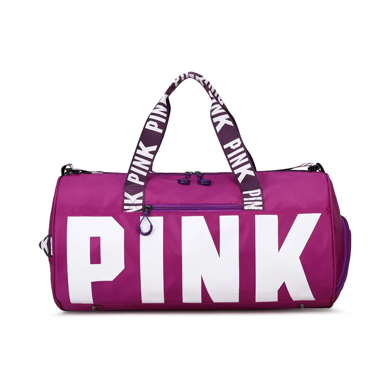 Oem/odm 14 Color Pink Duffel Bag Large Capacity Fashion Women Sport Bag ...