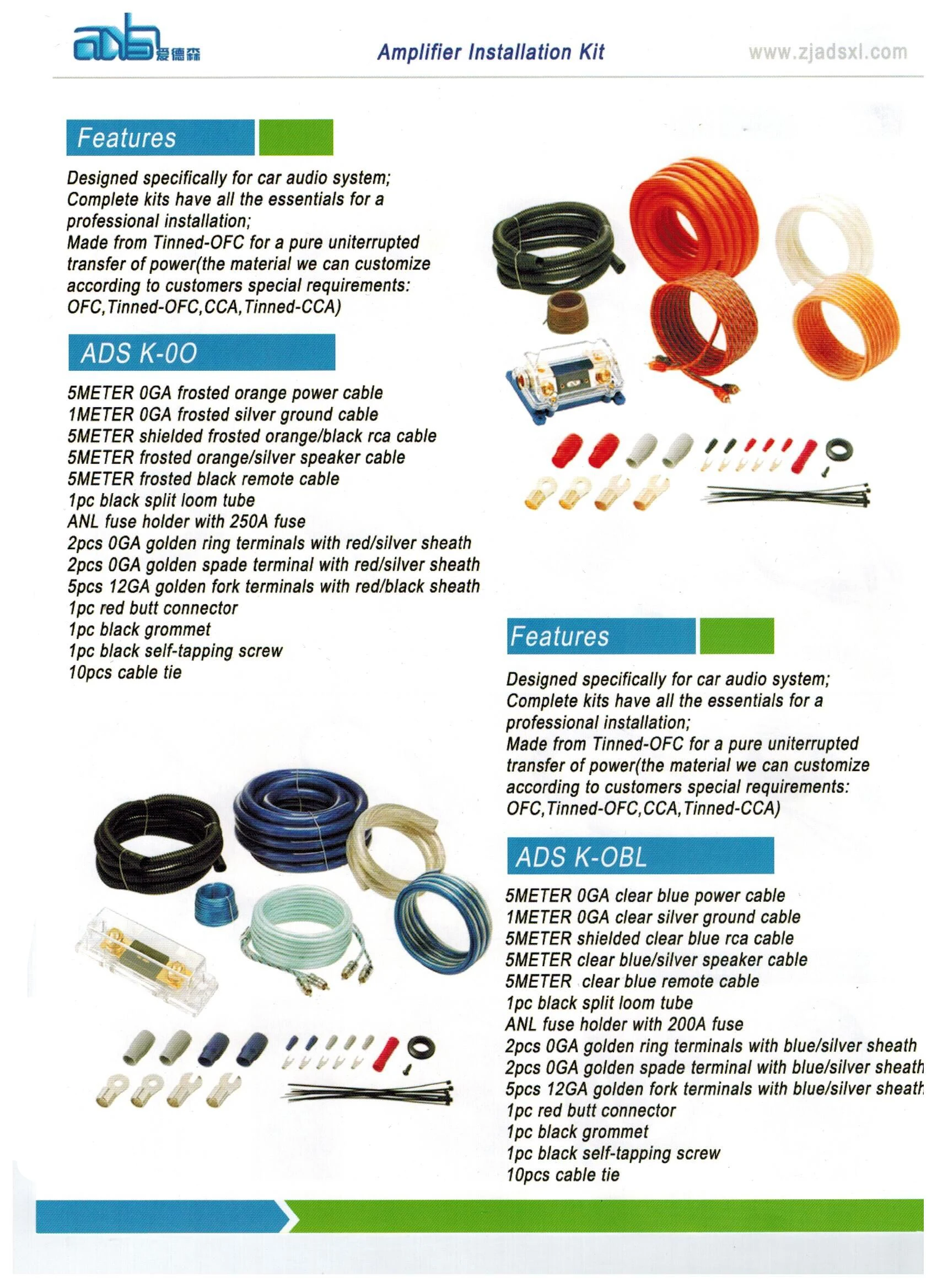 Car Audio Wiring Supplies