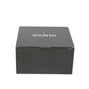 Rigid e commerce packaging matt black custom logo kraft presentation paper watch mailer packaging gift box kraft