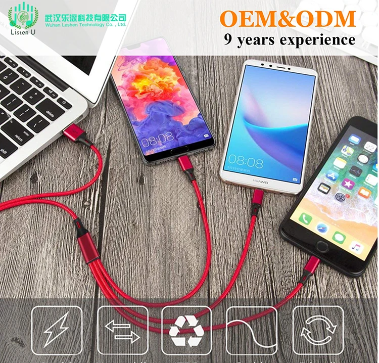 reliable quality multifunction long fast charging usb data line cable - ANKUX.COM