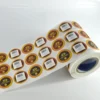 Custom private stickers tea bag labels