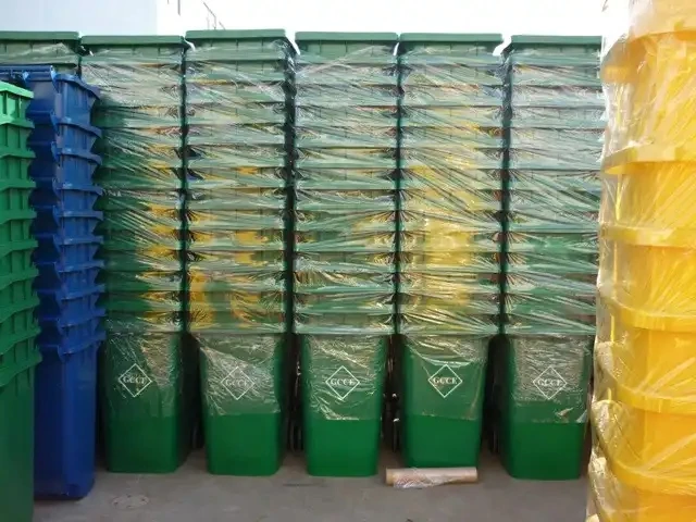 100 Liter 120l 240l Wheeled Garbage Recycle Bin Plastic Waste Bin - Buy 