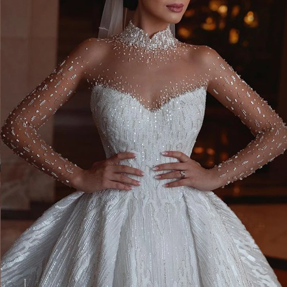Luxury Crystal Wedding Dresses Turkey Istanbul China