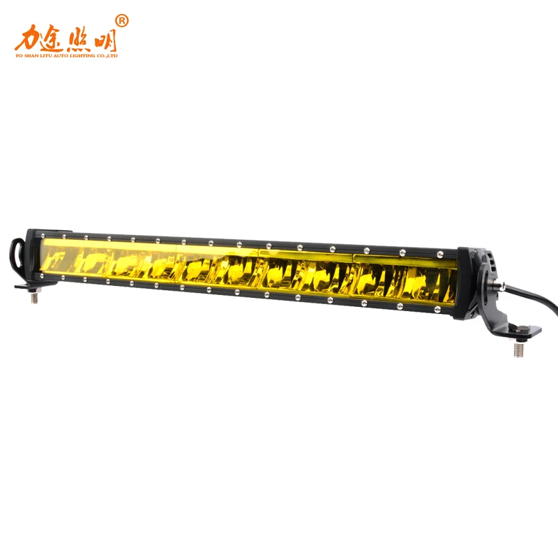 2020 LITU LED Lighting Bars High Brightness LED Driving Lights Bars Yellow LED Spot Light Bar White LED Light Bar for Offroad