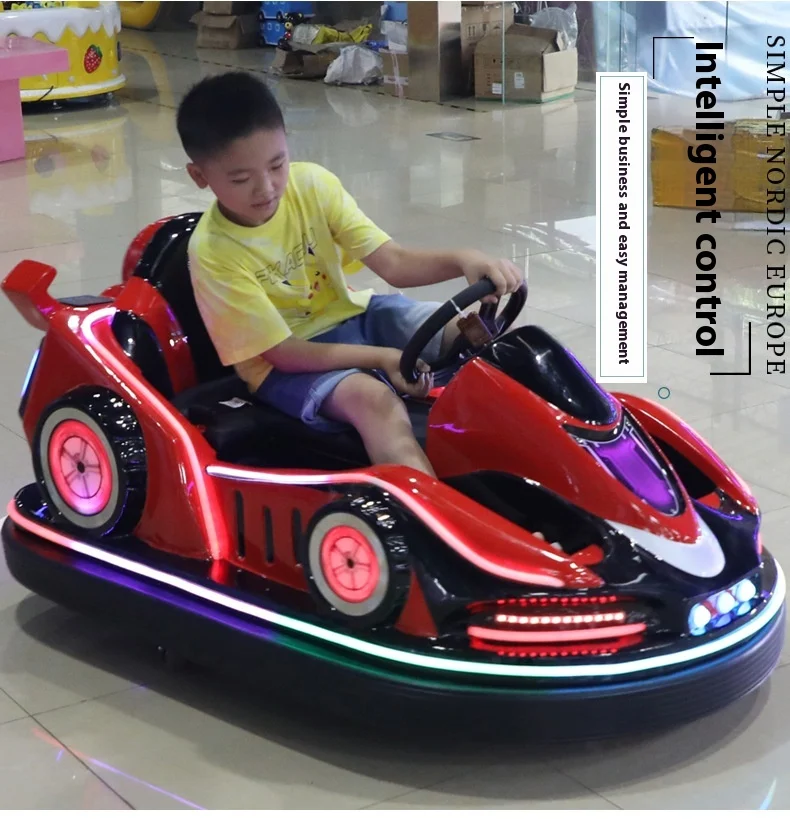 New Electric Commercial Bumper Car Equipment Indoor/Outdoor Use for Children Adults for Shopping Mall Stall Internet Celebrity