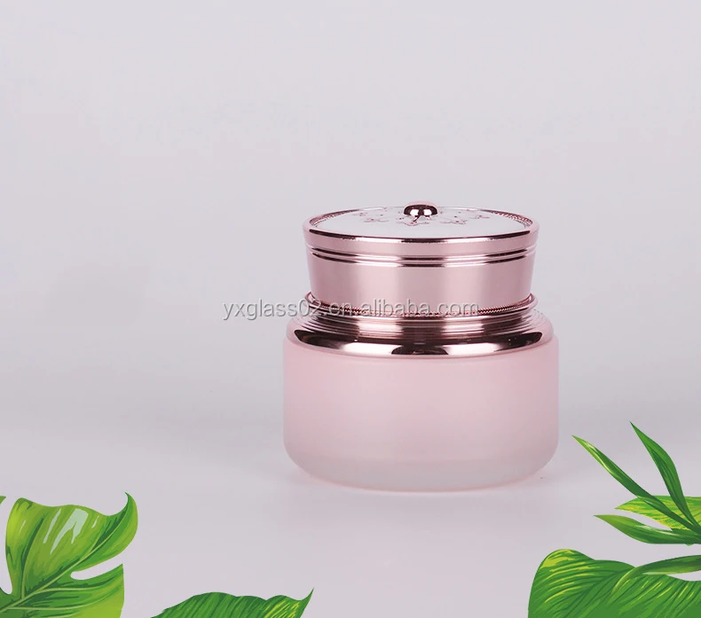 Luxury Cosmetic glass bottle set -- skincare container manufacturer-- new style design with pump&spray&gold cap-customization manufacture