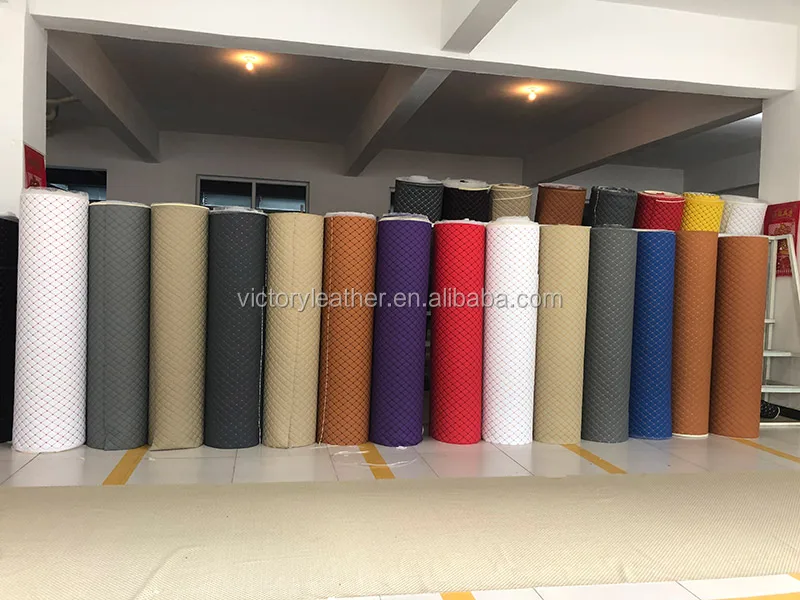 Embroidery Pvc Leather Car Floor Mat Roll For Car Mats & Car Seat