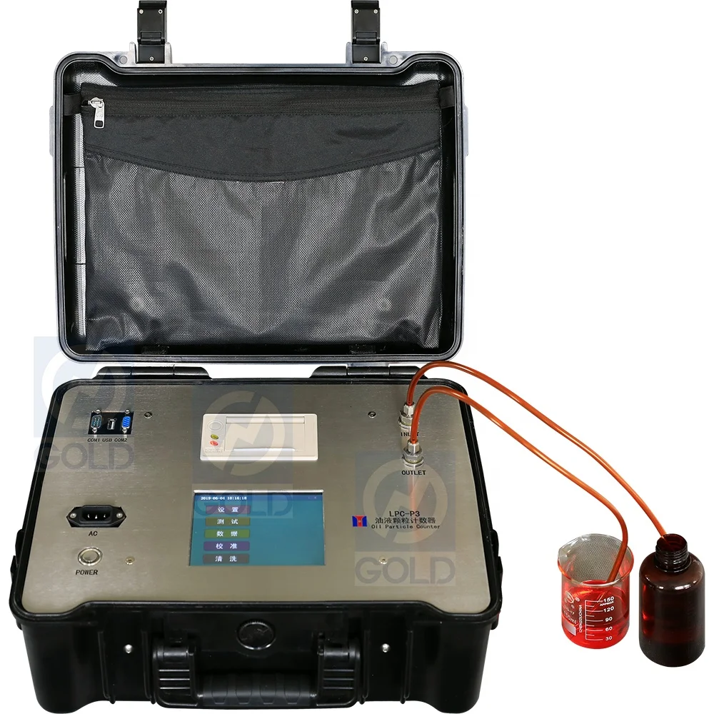 Iso 4406 Liquid Particle Counter Analyzer - Buy Particle Counter Device ...