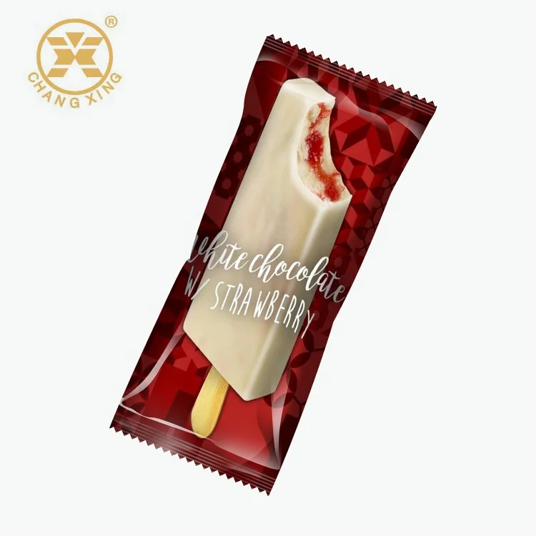 Eco Friendly Plastic Popsicle Packaging Bag Ice Lolly Package Freezer