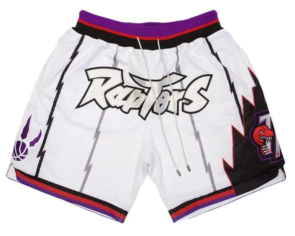 vintage raptors shorts