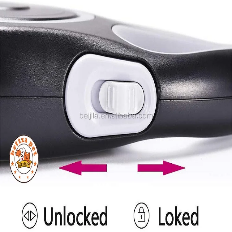 Automatic Extendable Traction Training Pet Rope Lead Heavy Duty Retractable Dog Leash